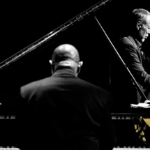 Dave Holland and Kenny Barron by Andrea Palmucci